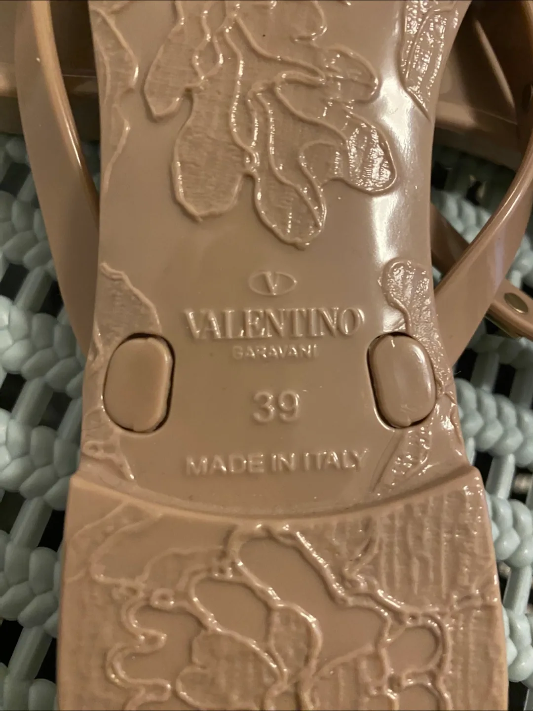 Authentic Valentine Jelly bow thong sandals image indicator(2)