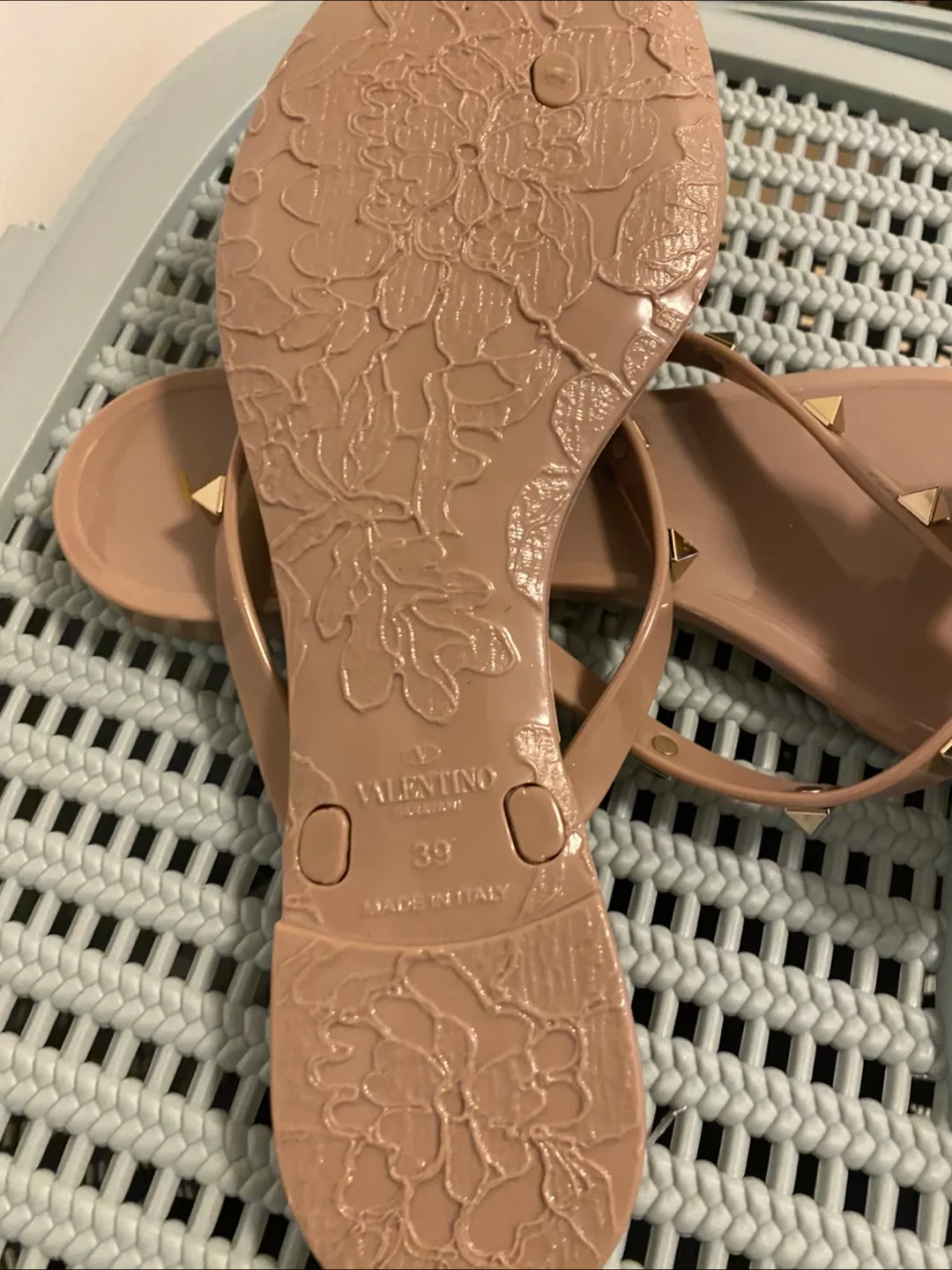 Authentic Valentine Jelly bow thong sandals image indicator(3)