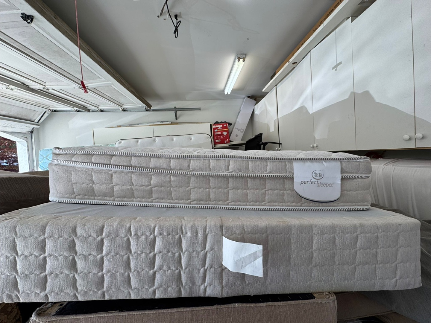 Twin Mattres and Box Spring Set with Frame - Perfect Sleeper - photo 4