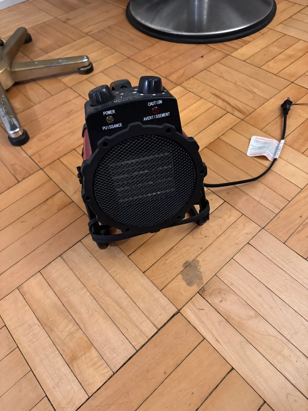 #freecycle Portable Electric Fan Heater image indicator(2)