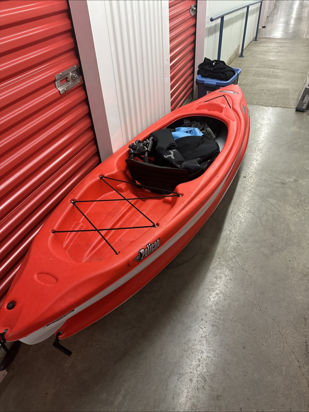 2 Pelican Sentinel 100X Kayaks with Paddles