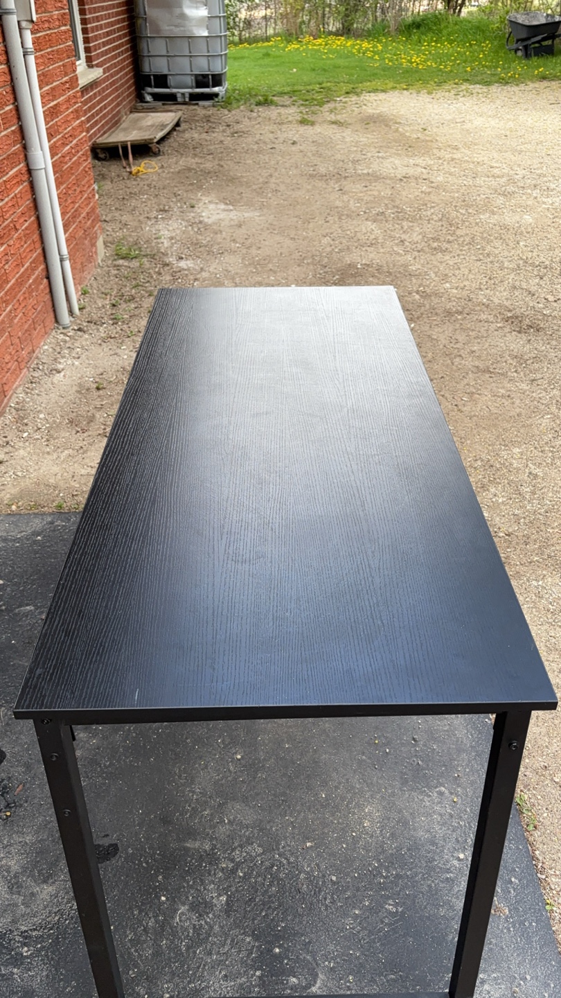 Black Computer Desk - Modern & Minimalist - photo 2