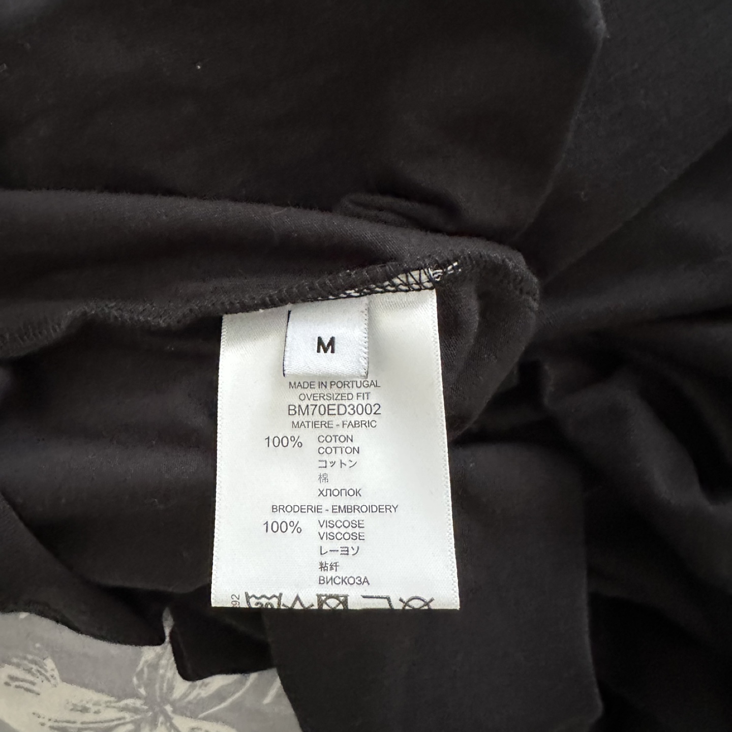 Givenchy Men's Black Lion T-Shirt - Size M - photo 3