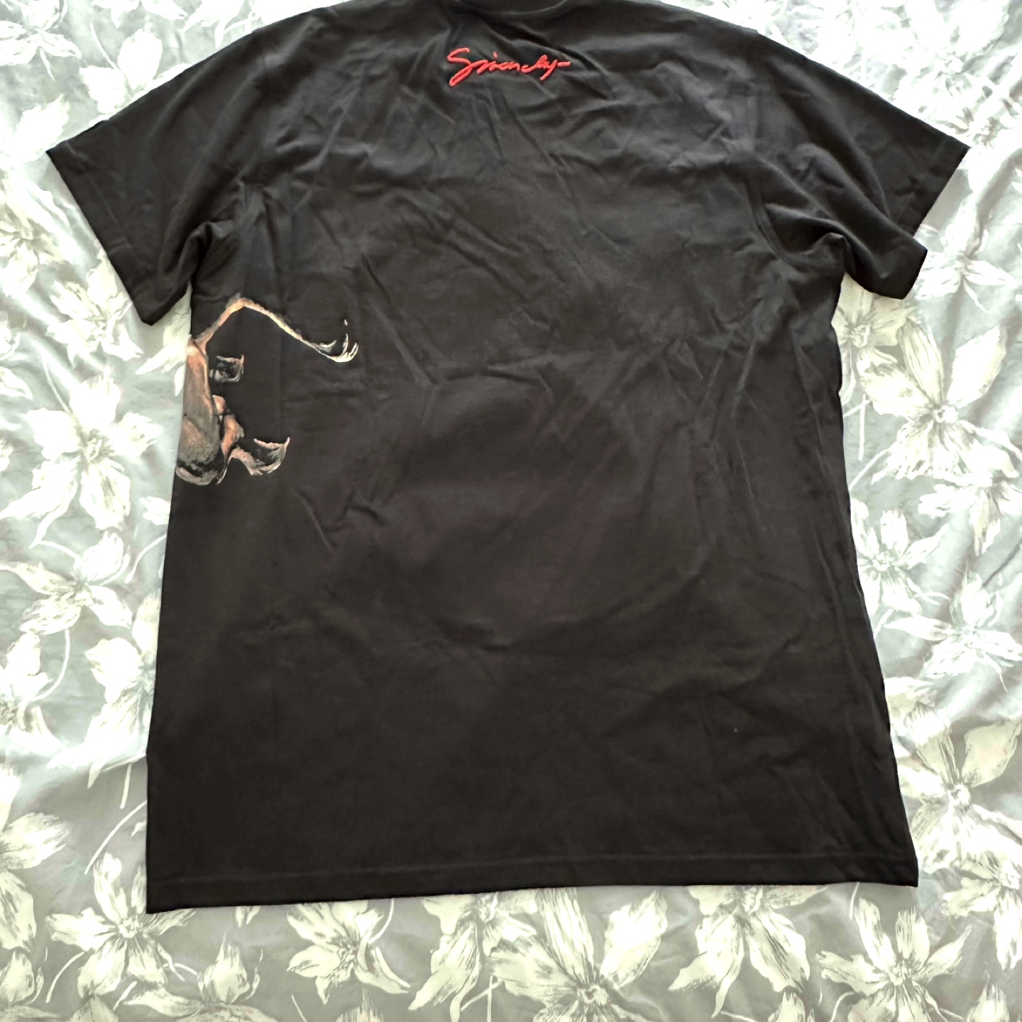 Givenchy Men's Black Lion T-Shirt - Size M - photo 2