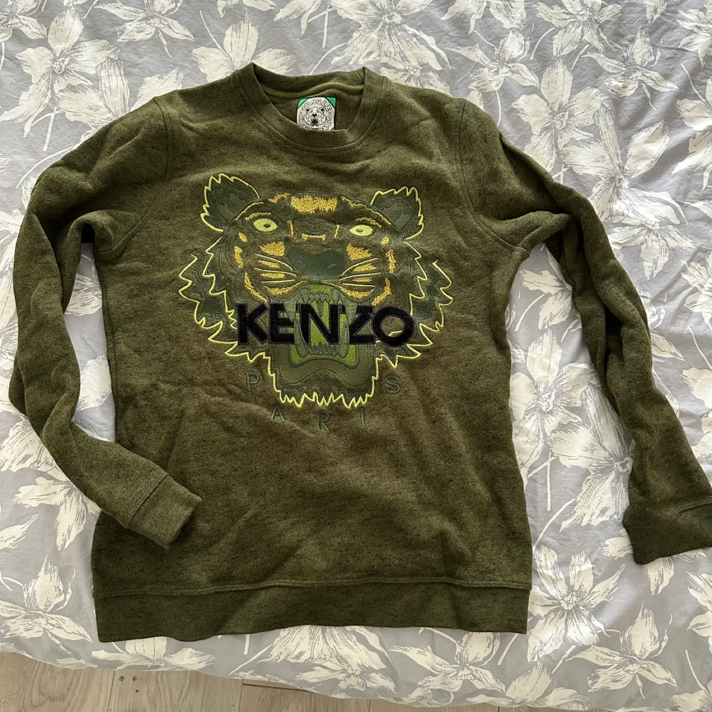 Kenzo Tiger Sweatshirt - Olive Green thumbnail