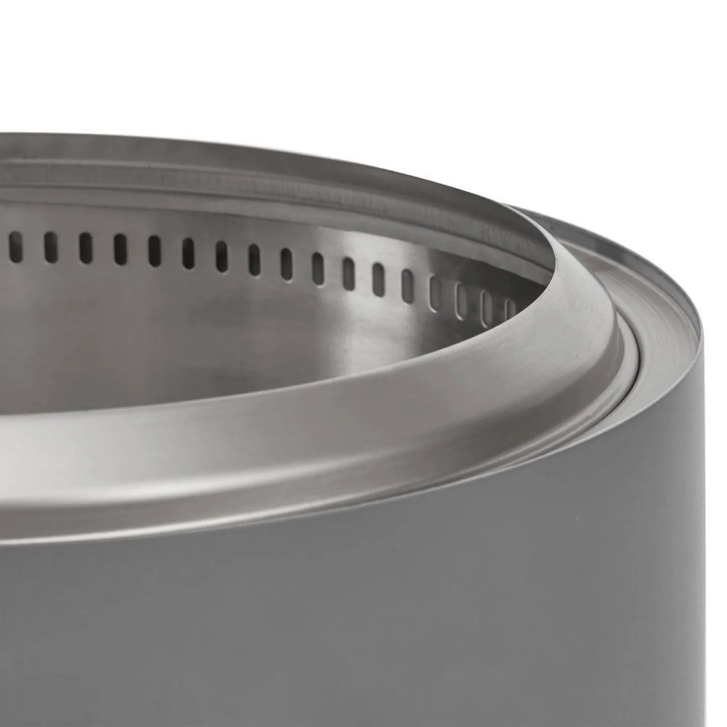 19 in. Outdoor Stainless Steel Wood Burning Low Smoke Fire Pit image indicator(5)