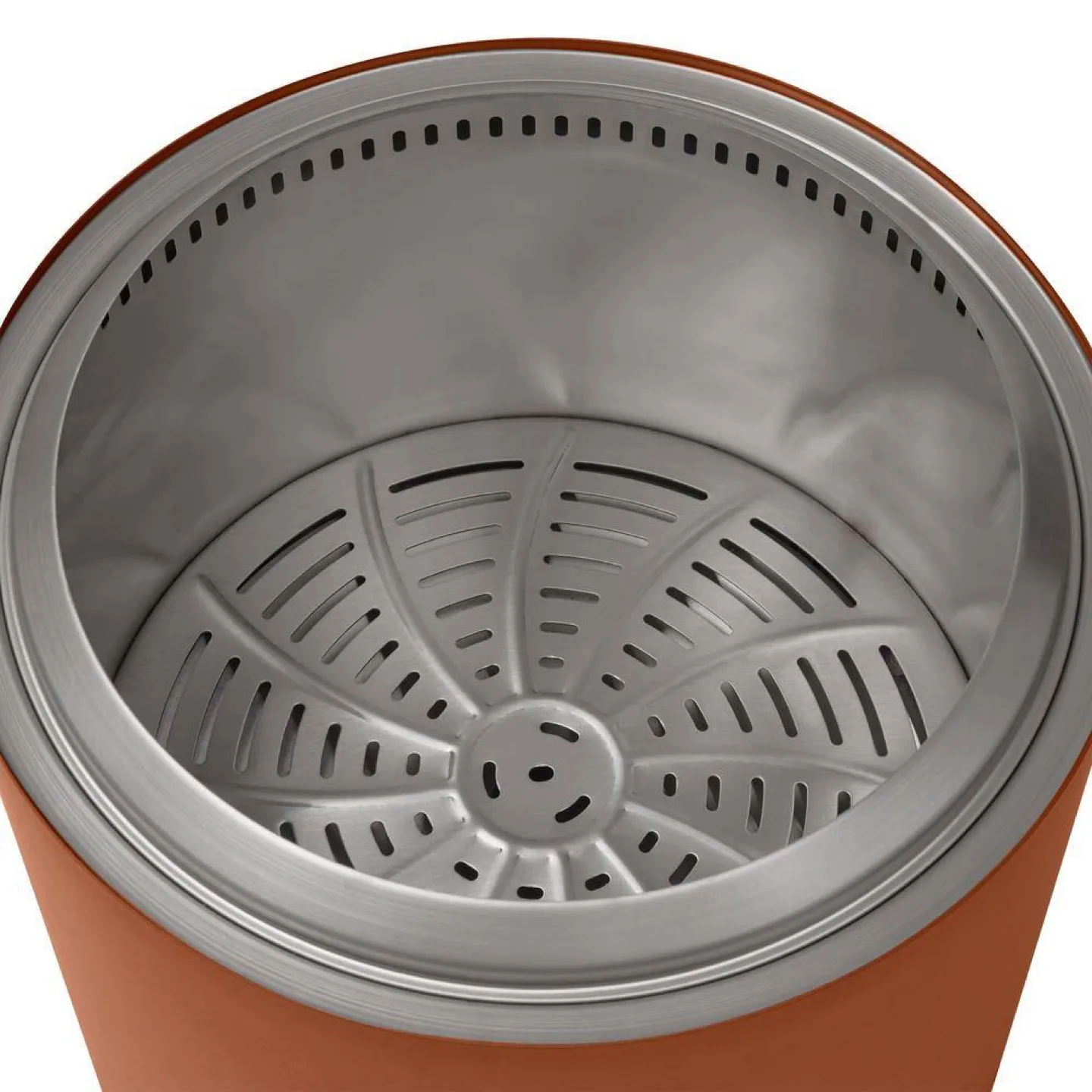 19 in. Outdoor Stainless Steel Wood Burning Low Smoke Fire Pit image indicator(4)