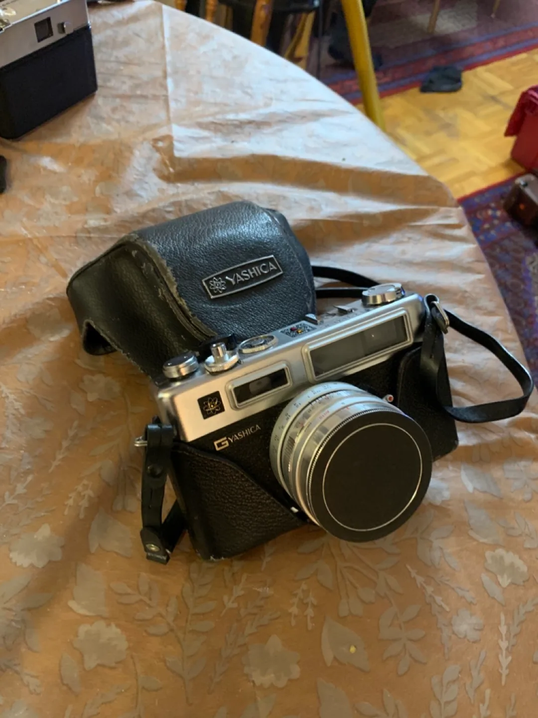 Vintage Yashica 35mm Film Camera with Case thumbnail