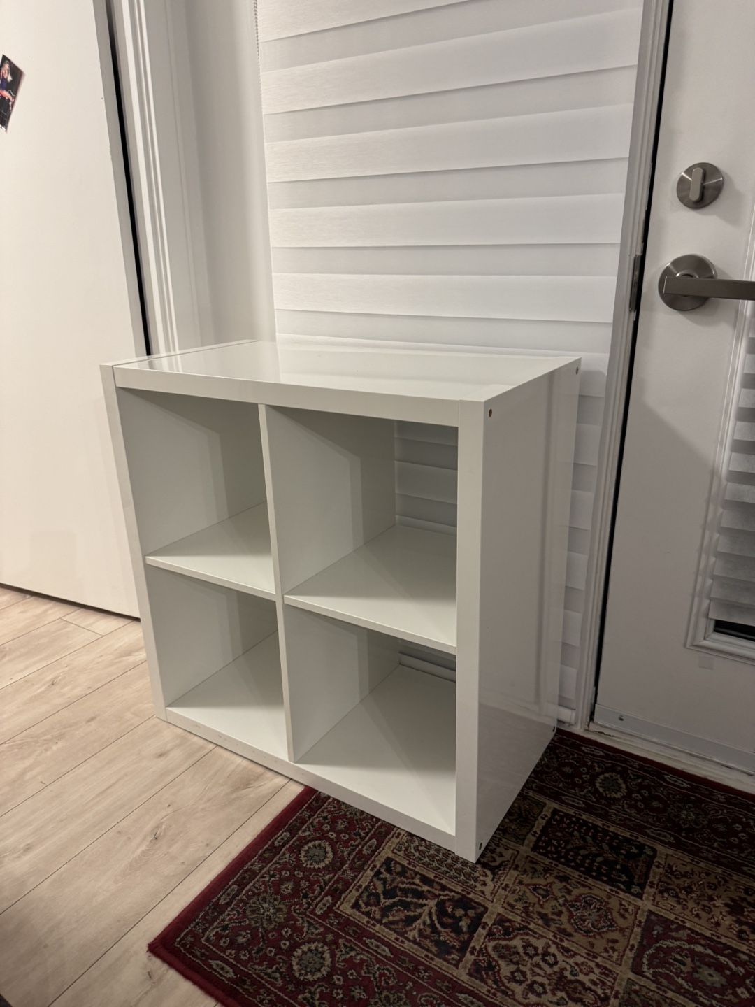 White Cube Storage Shelf - photo 2
