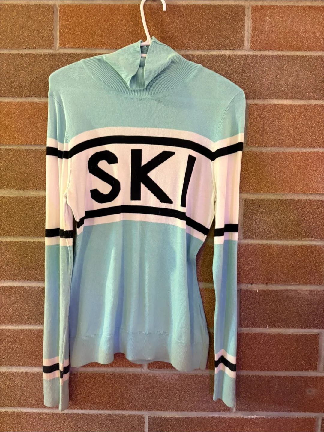 Cottage Country Mock Neck Sweater - Size Medium thumbnail