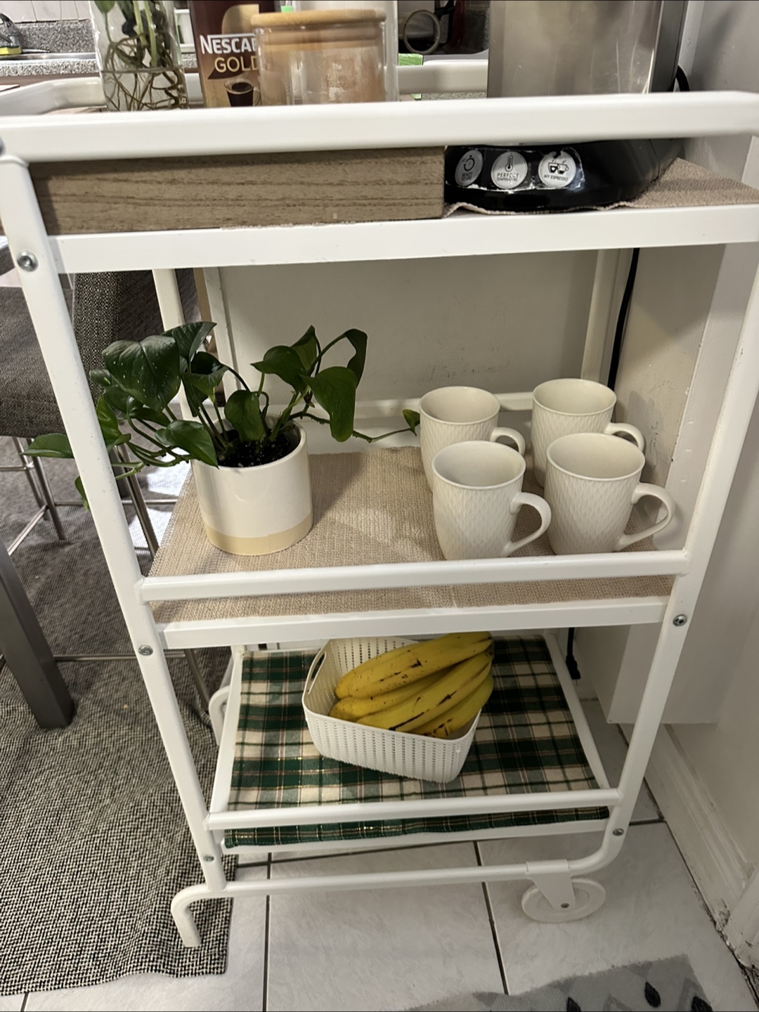 Three-tier rolling cart - photo 3