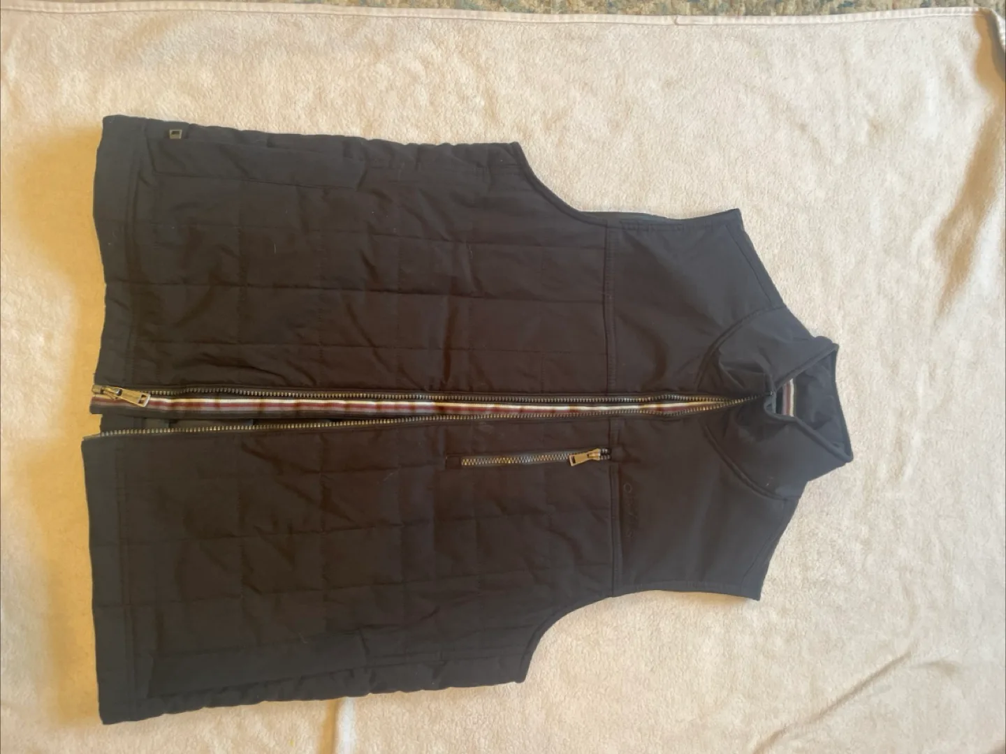 Orvis Men's Black Quilted Vest thumbnail