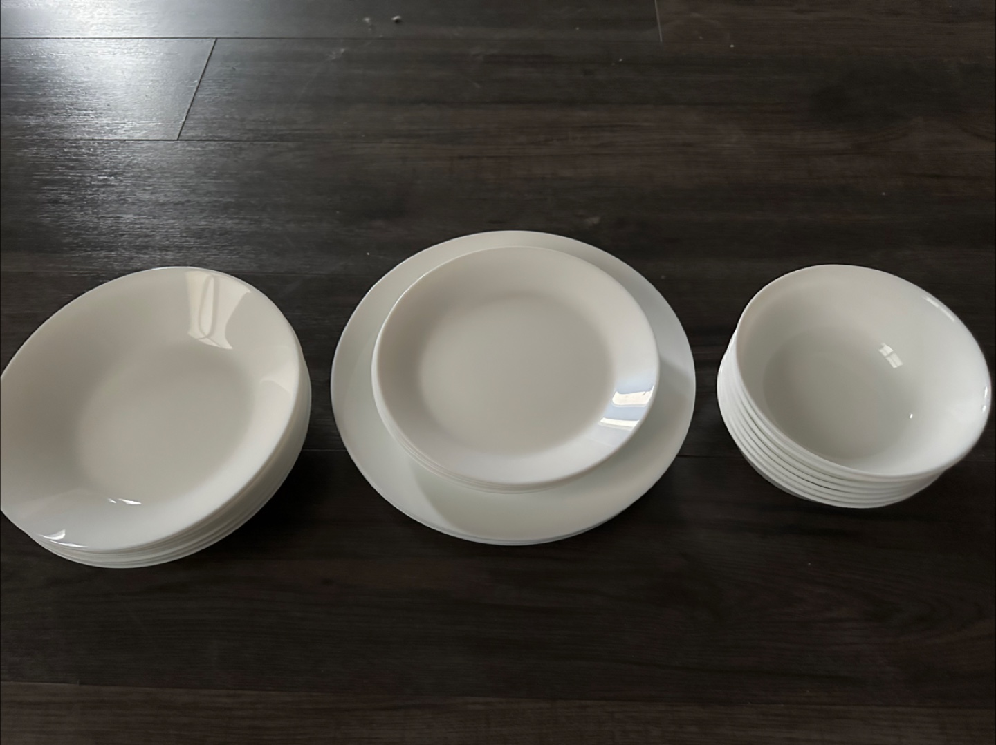 IKEA Dinnerware Set - White