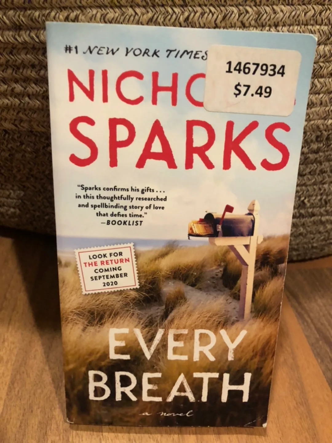 Every Breath by Nicholas Sparks Novel thumbnail