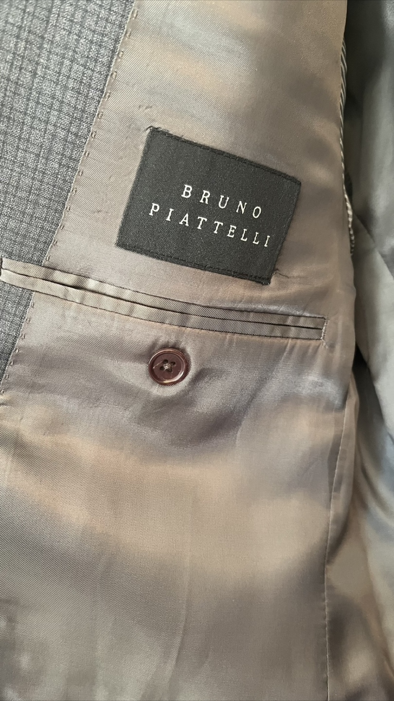 Bruno Piatelli Men's Grey Suit - photo 2