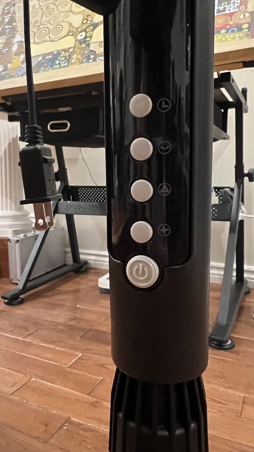 ComfortMate Stand Fan with Remote & Cover - photo 3