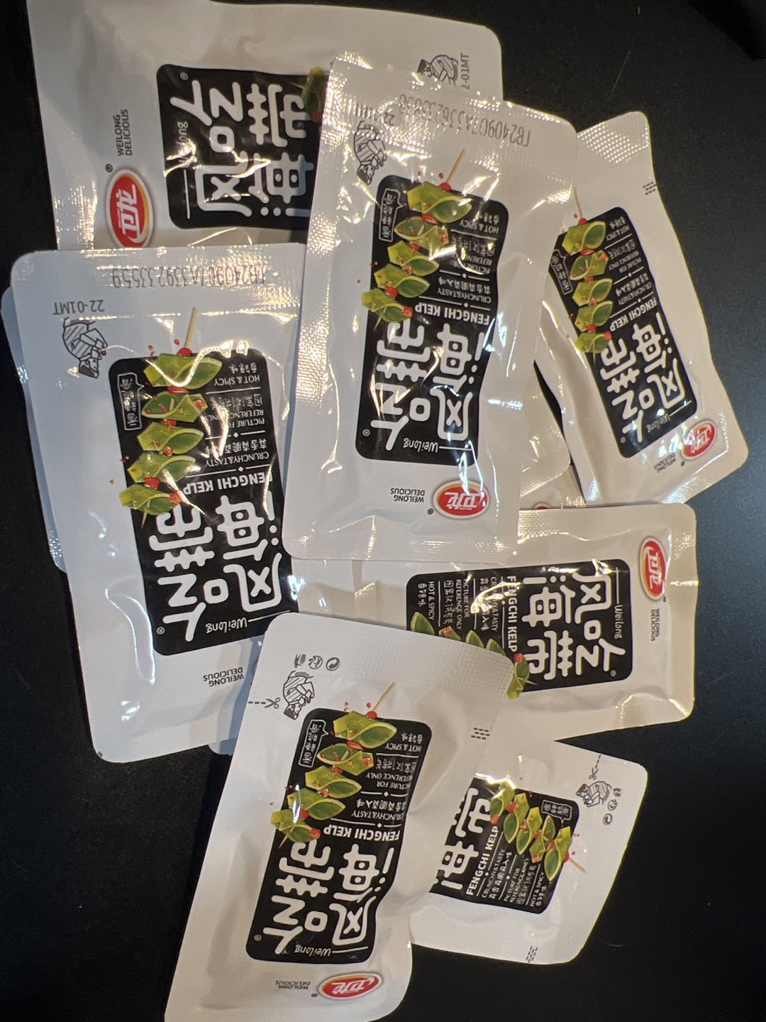 Weilong Fengchi Kelp Snacks - Bulk Pack