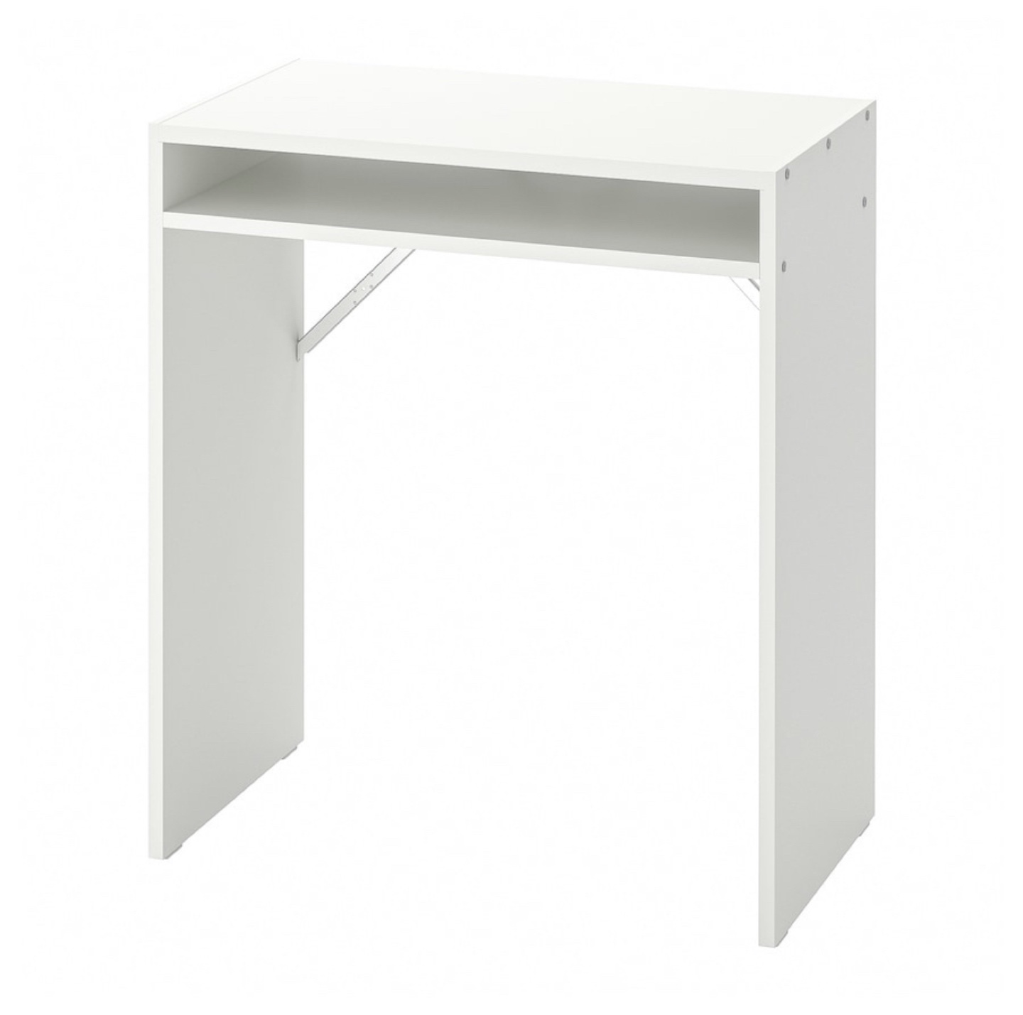 White Foldable Desk - Compact & Functional - photo 3