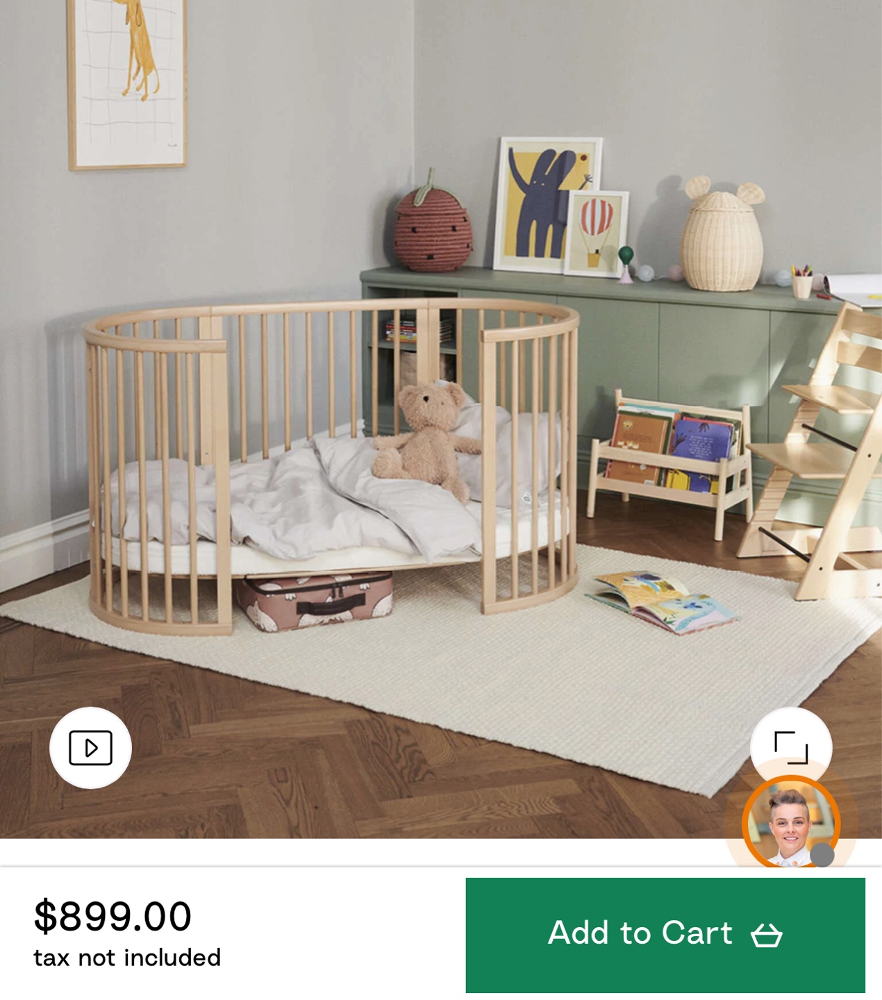 Stokke Sleepi Oval Crib - photo 2