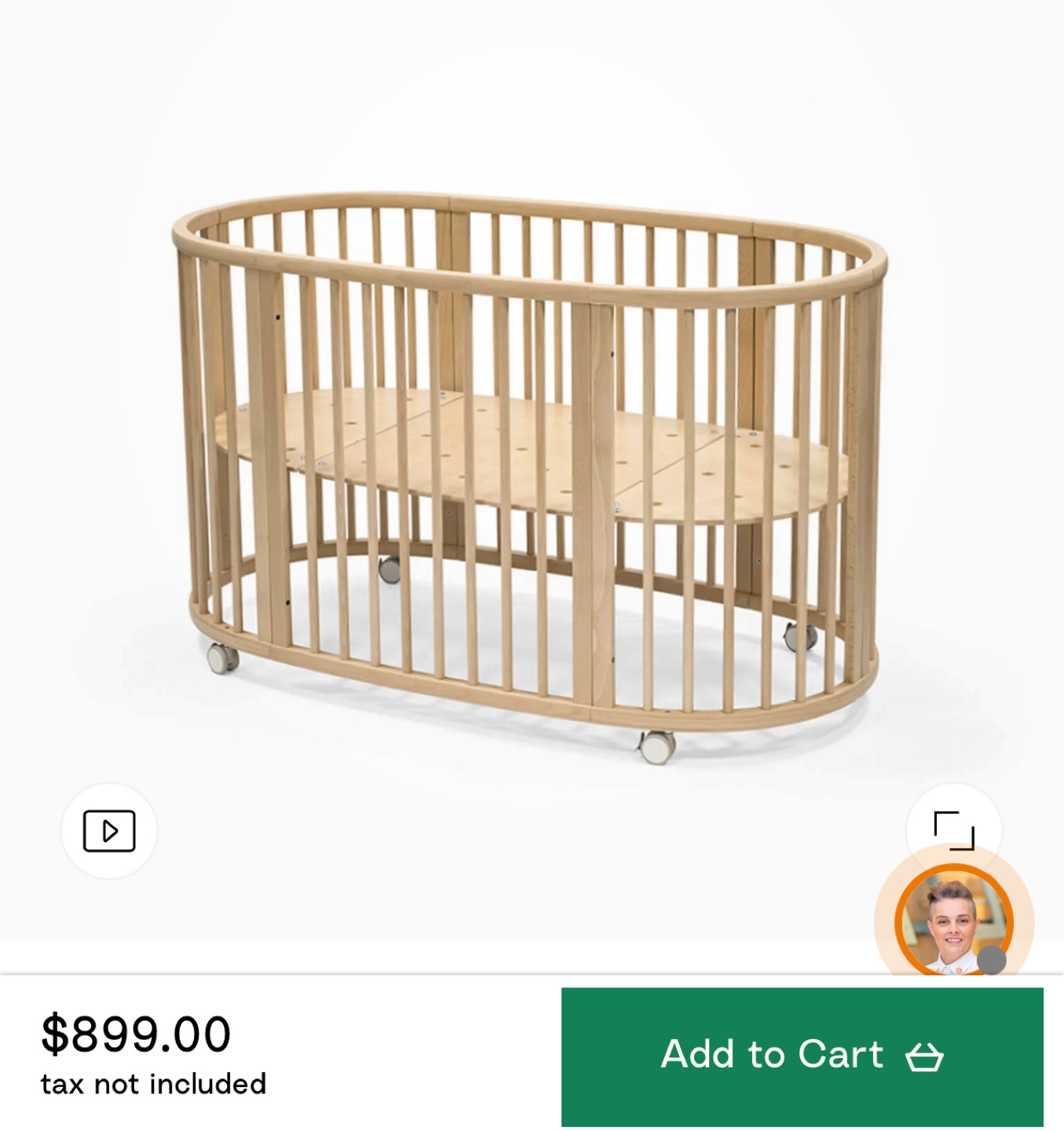 Stokke Sleepi Oval Crib - photo 3