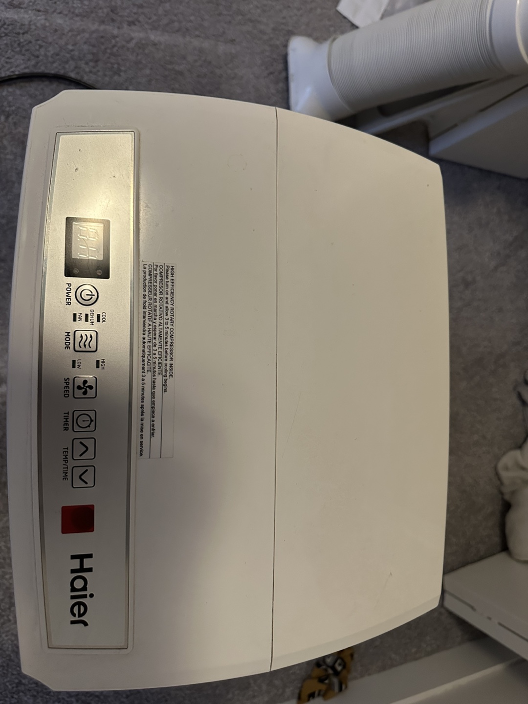 Haier HPB08XCM Portable Air Conditioner - photo 2