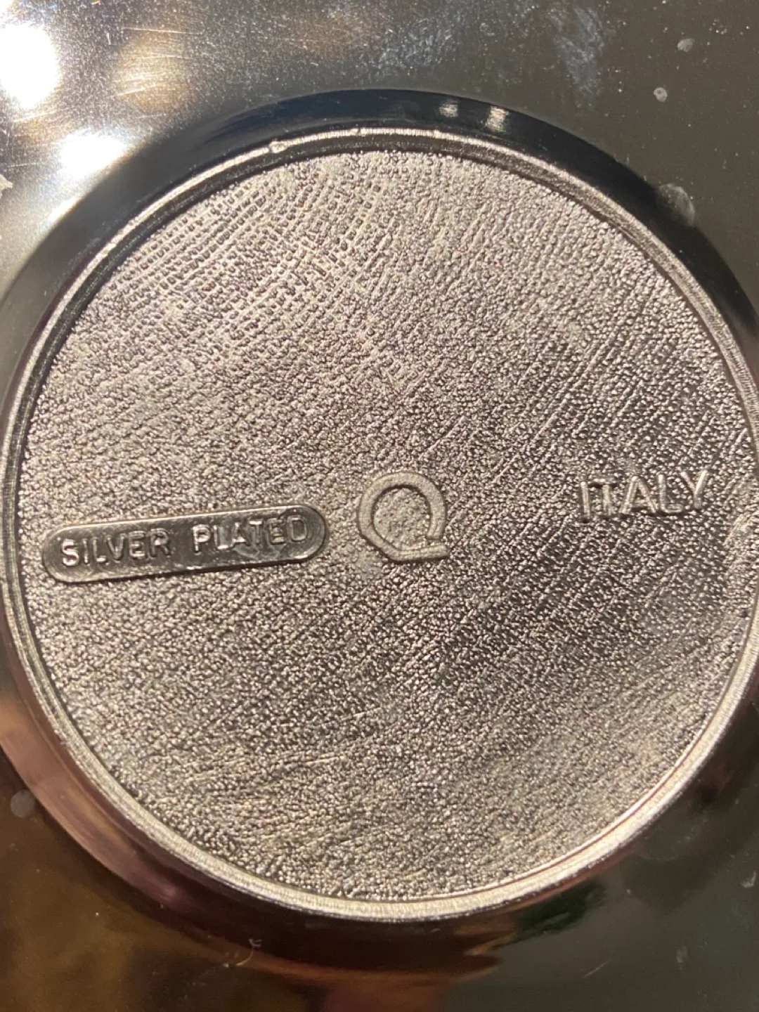 Set of 4 Genuine silver-plated Saucers/side dish image indicator(2)