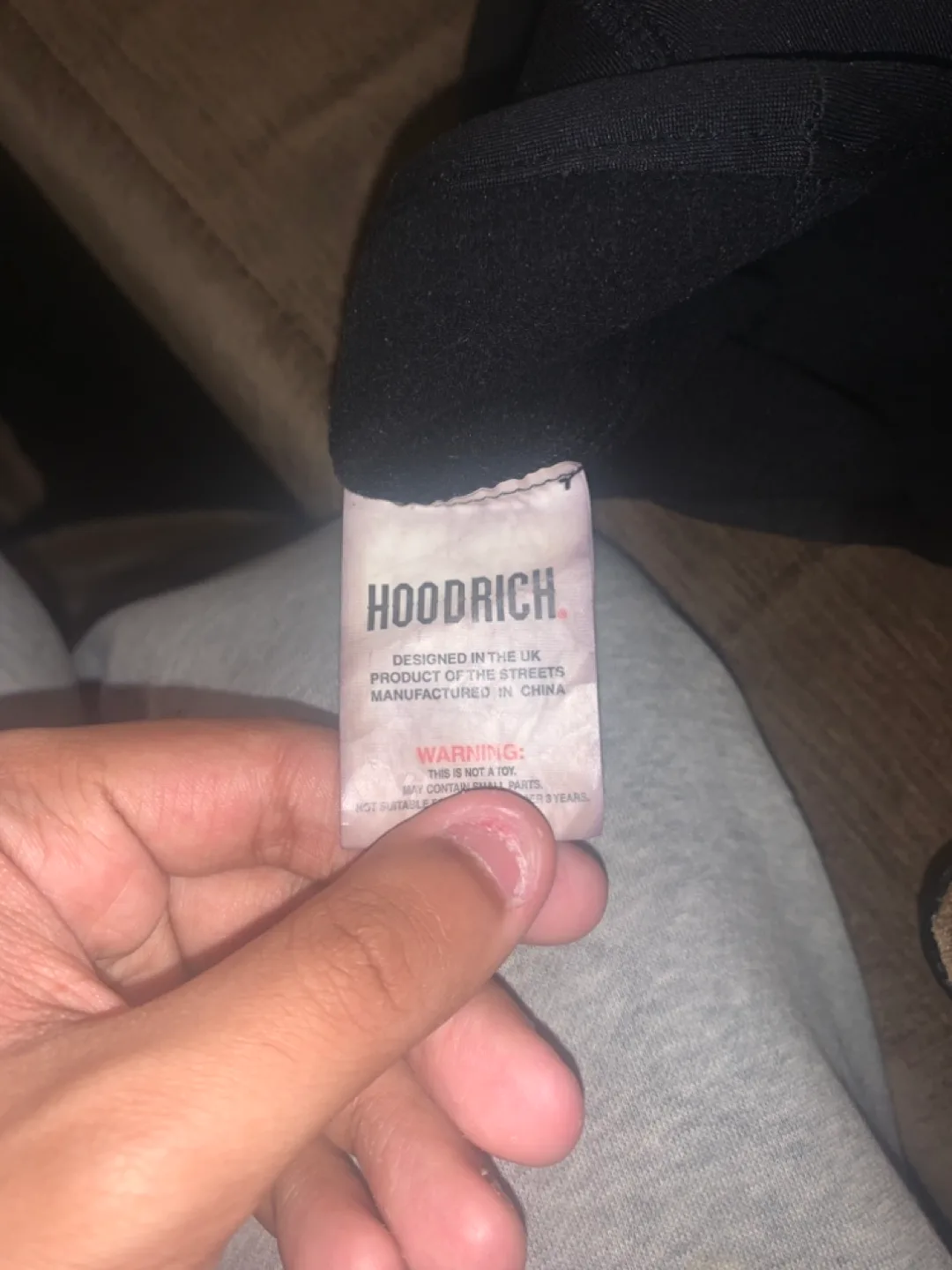HOODRICH Black Reflective Balaclava image indicator(5)