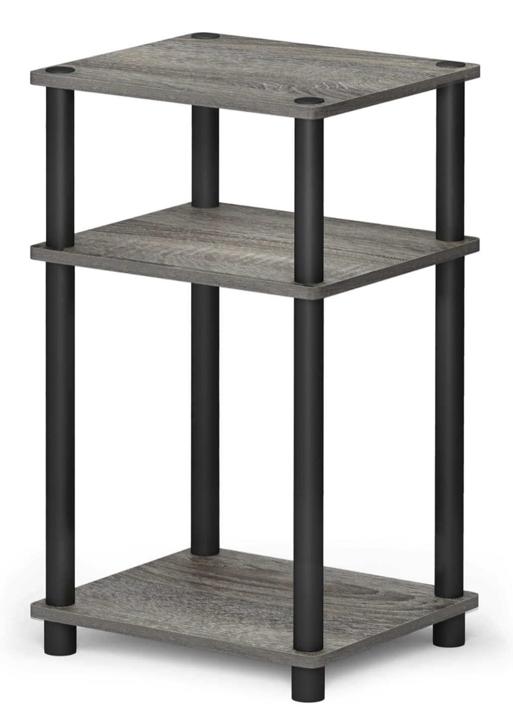 Three-Tier Wooden Shelf Unit Side Table - 2 Available