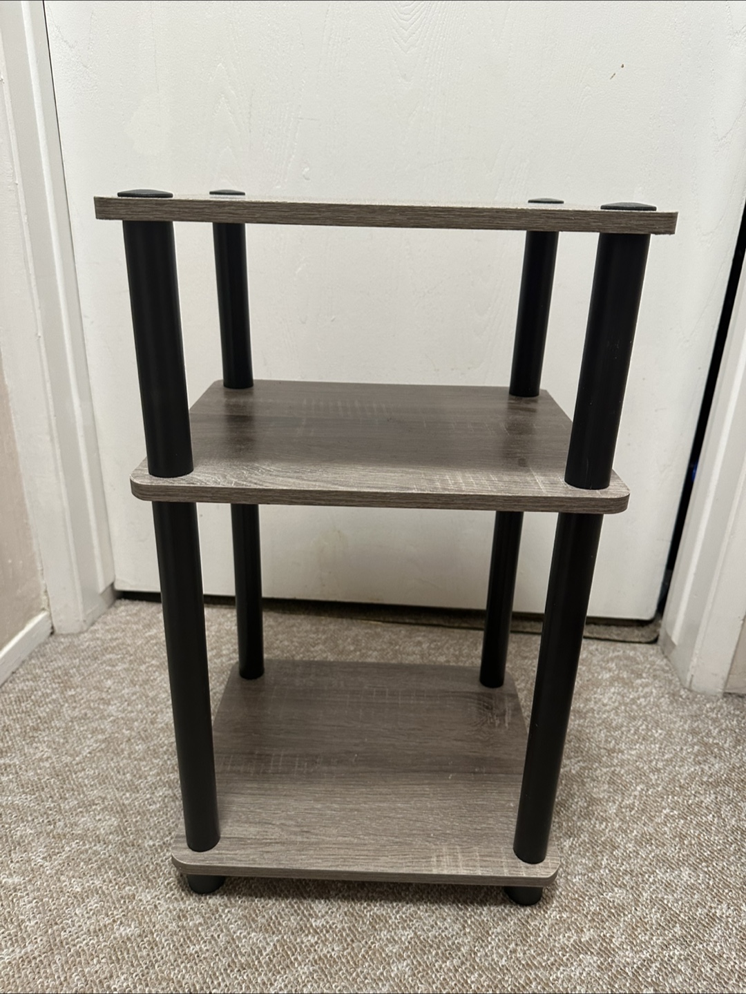 Three-Tier Wooden Shelf Unit Side Table - 2 Available - photo 4