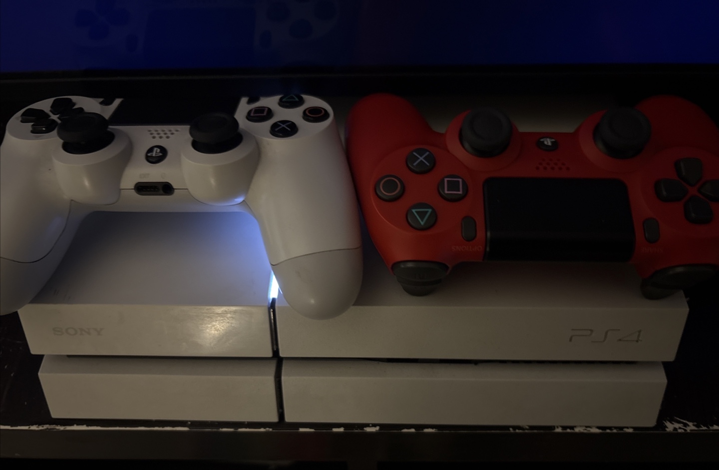 Sony PlayStation 4 500GB Console with 2 Controllers