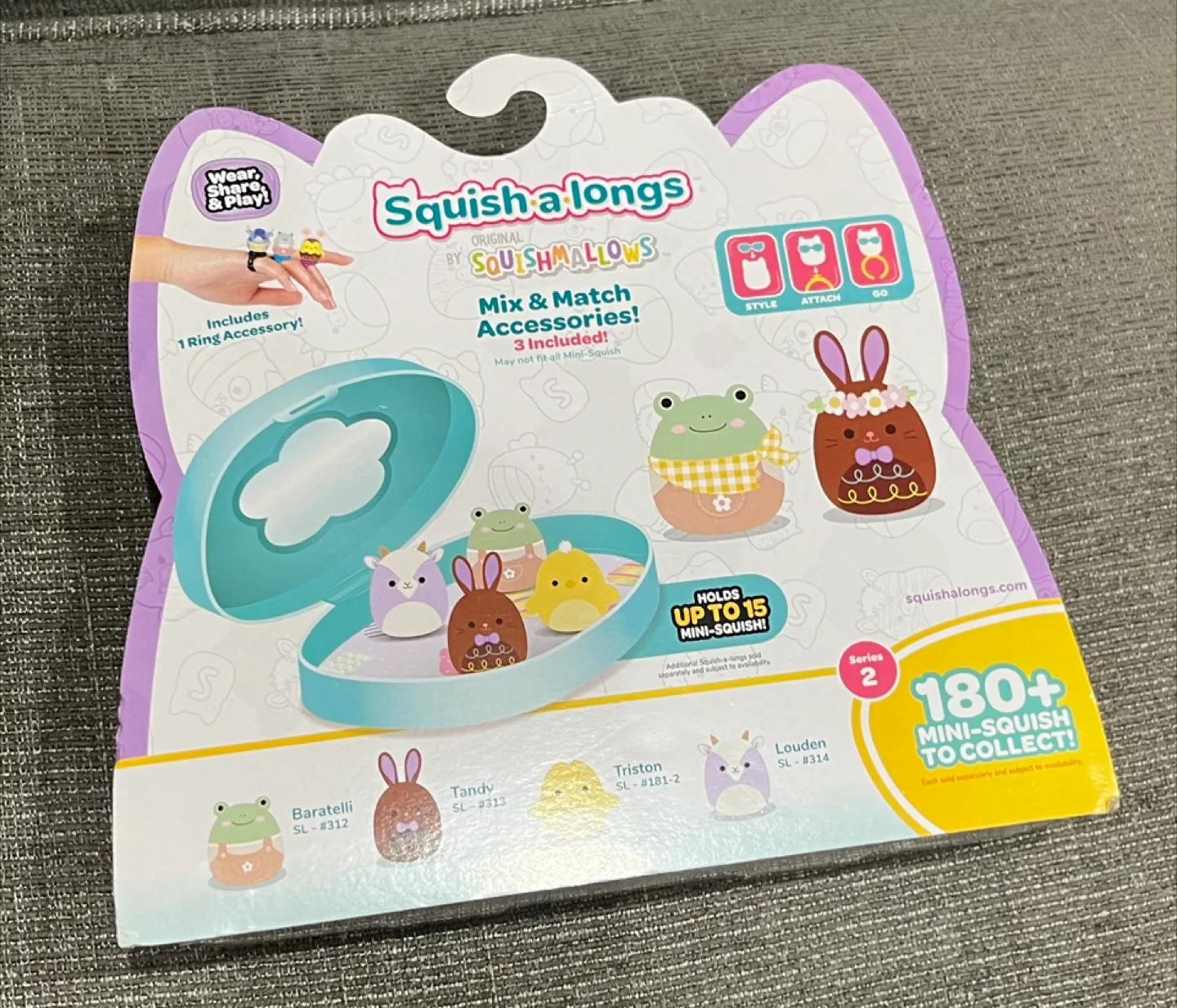 Squishmallows Squish-a-longs Series 2 Mini-Squish Egg image indicator(2)