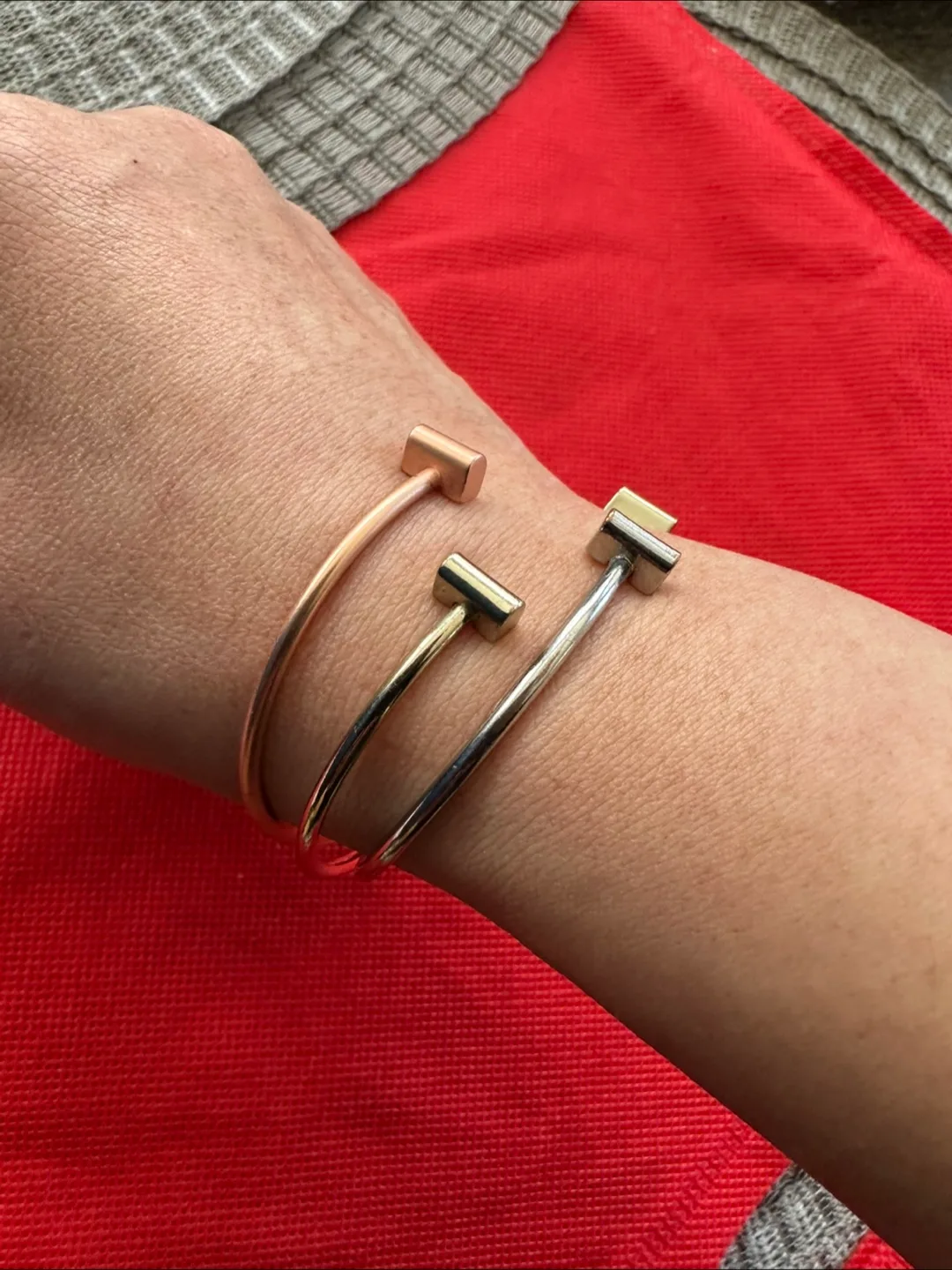 Three Metal Bangles 🥕 thumbnail