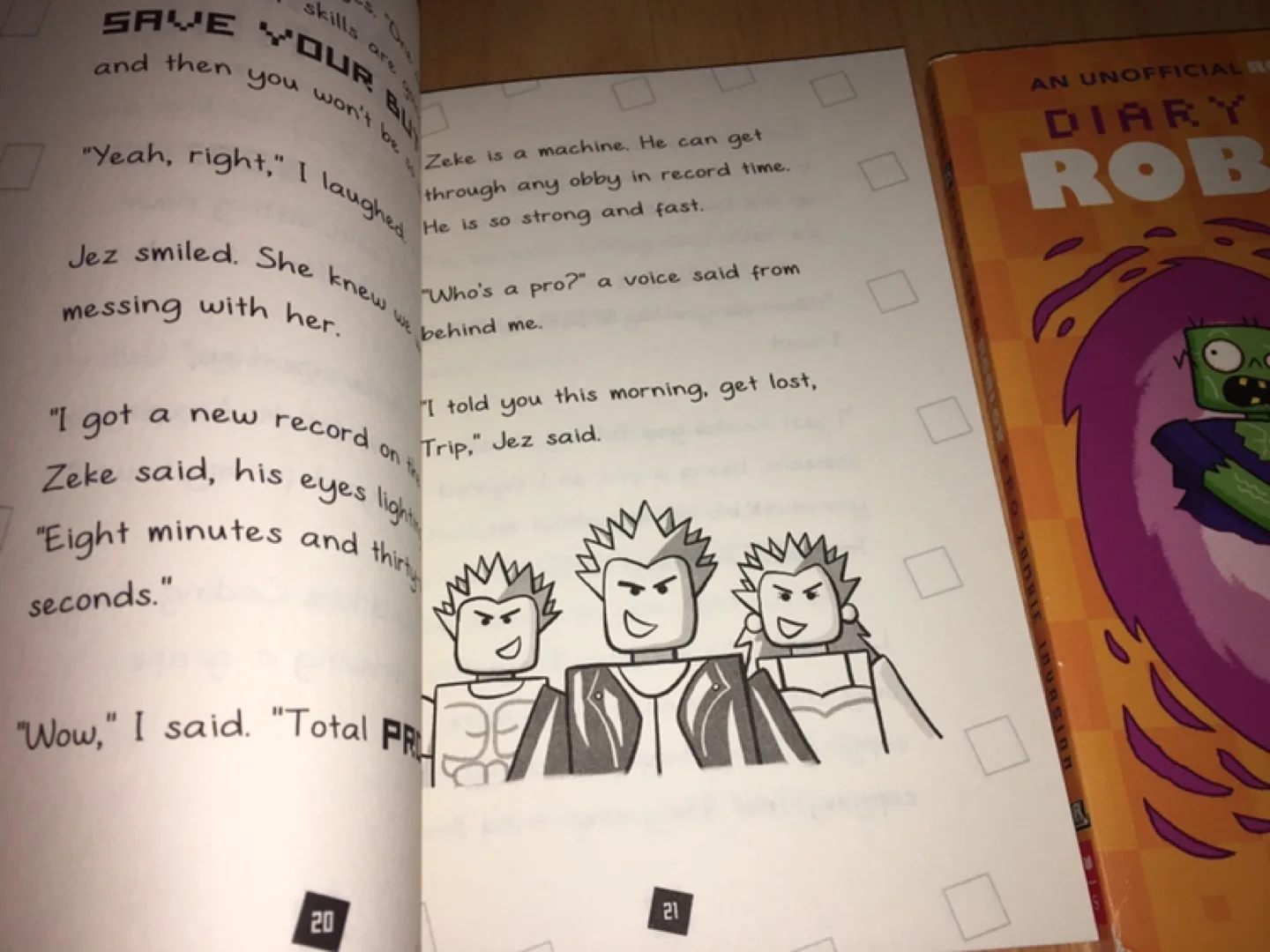 (Both for $7) Diary of a Roblox Pro Books image indicator(2)