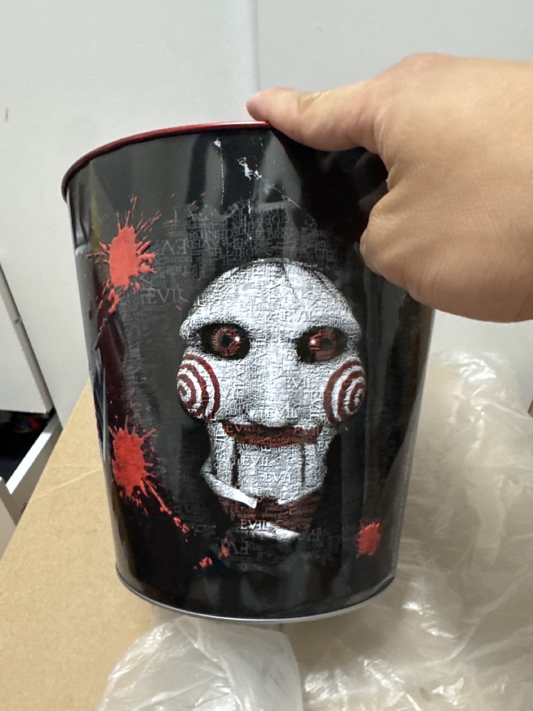 Saw X Movie Popcorn Bucket