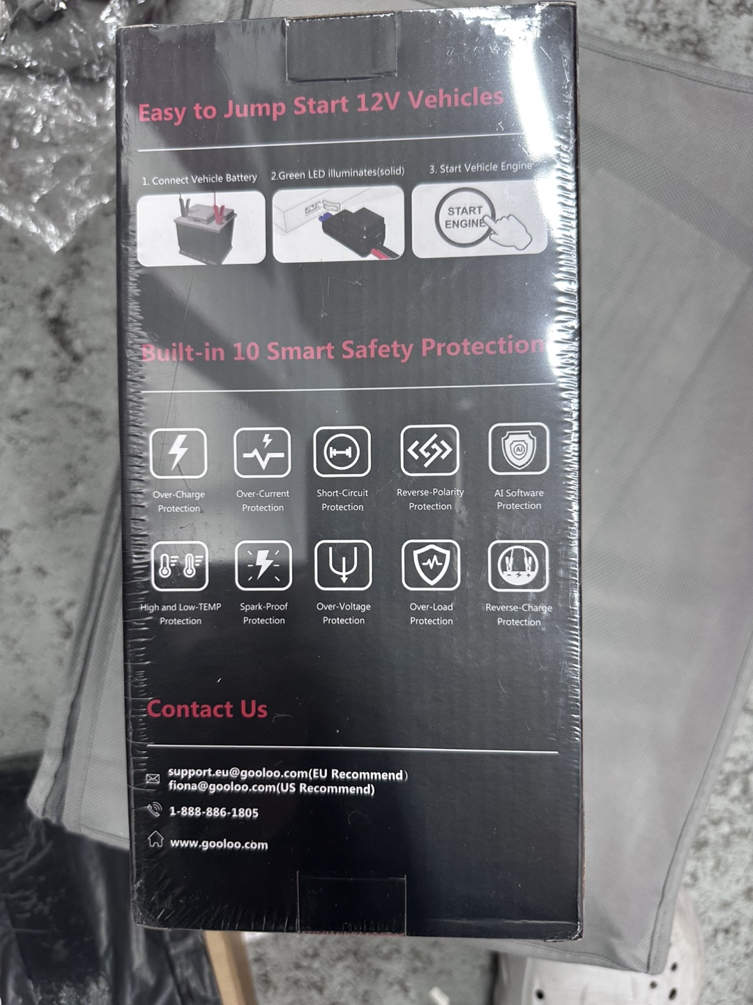 GOOLOO GP3000 Jump Starter - Portable Power Bank - photo 2