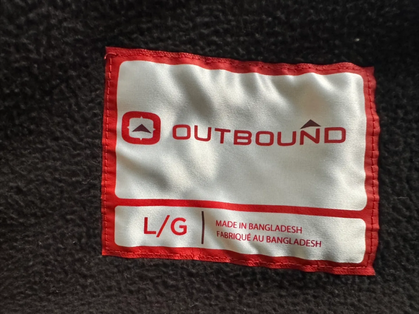 Outbound Men's Fleece Jacket - Size Large image indicator(2)