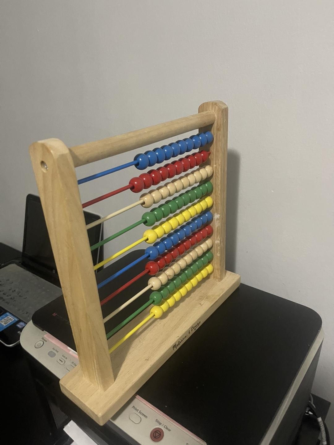 Wooden Abacus Learning Toy - photo 2