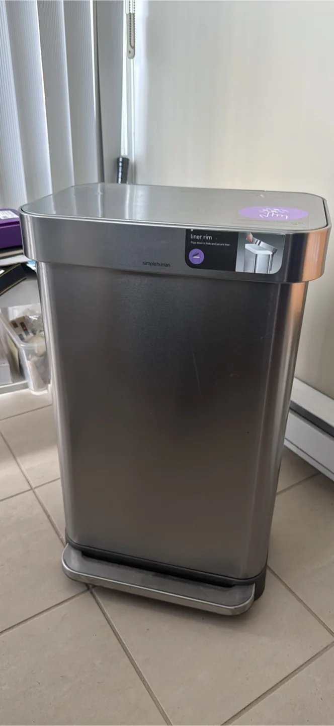 Simplehuman Stainless Steel Step Can 45L thumbnail