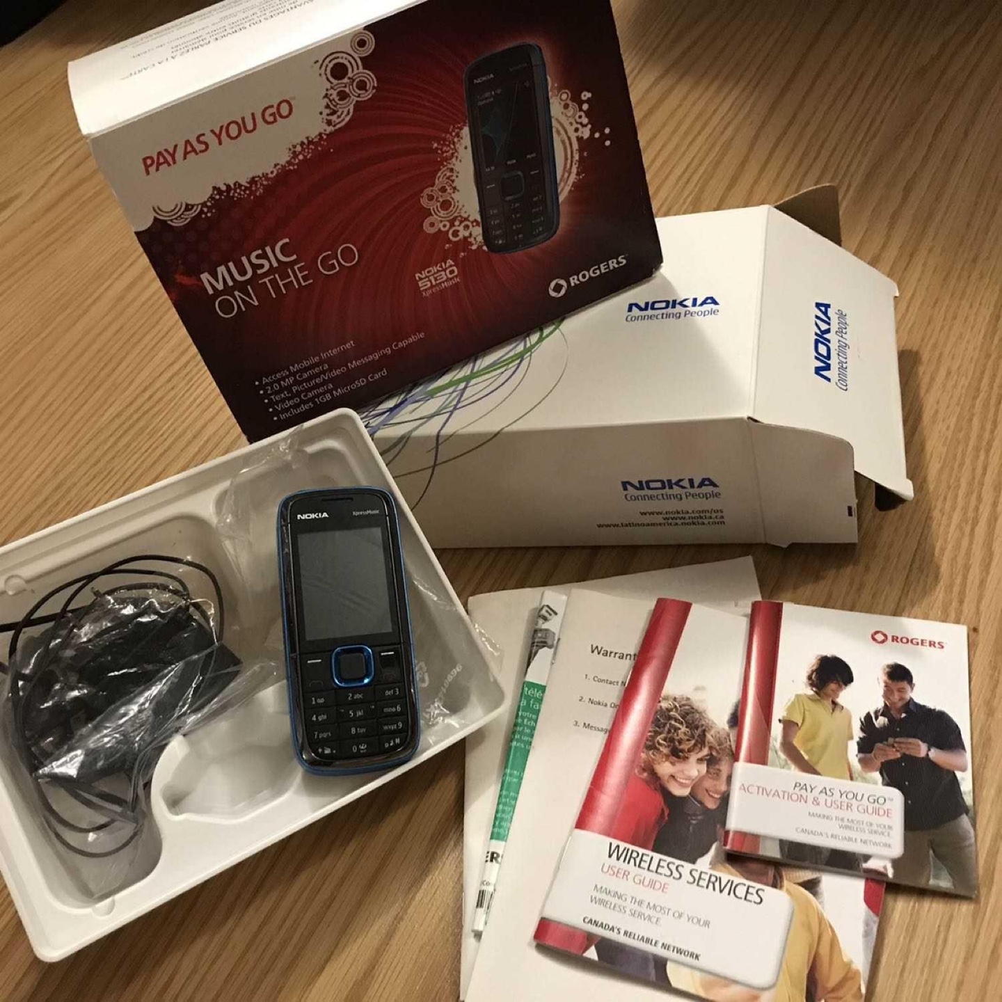 Nokia 5130 XpressMusic Cell Phone (Locked to Rogers Wireless)