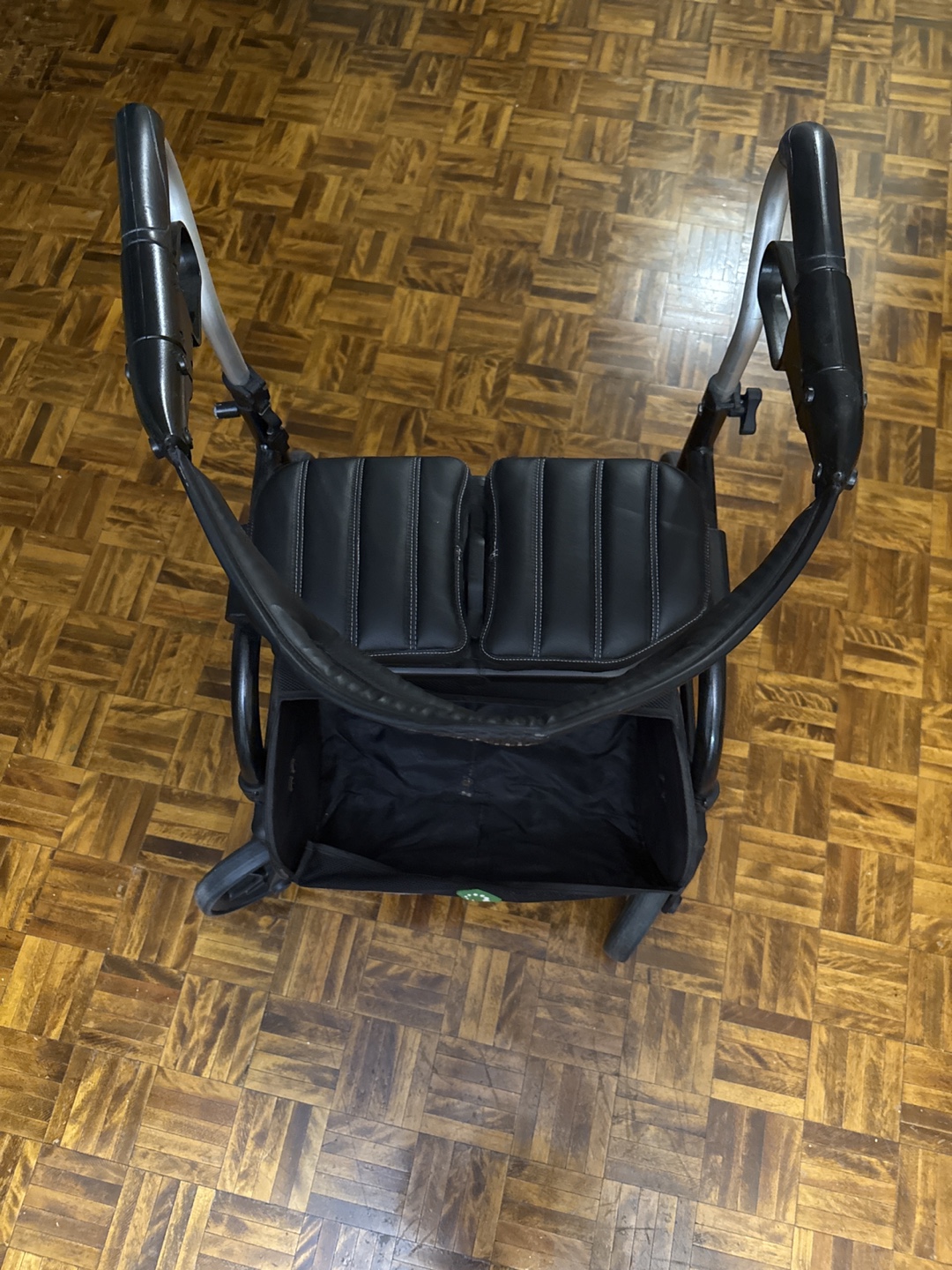 Black Rollator Walker with Storage
