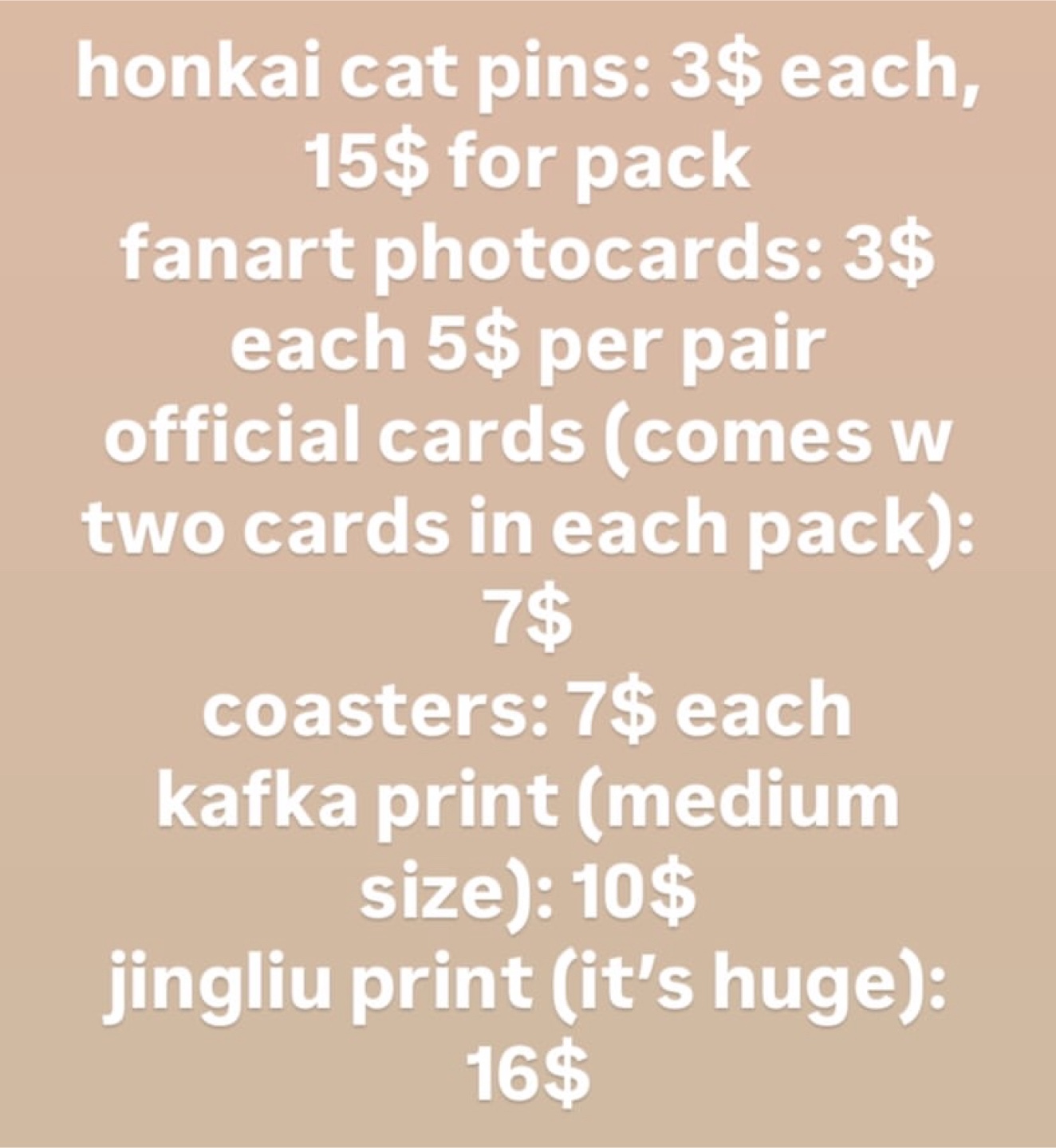 honkai star rail HSR goodies - photo 2