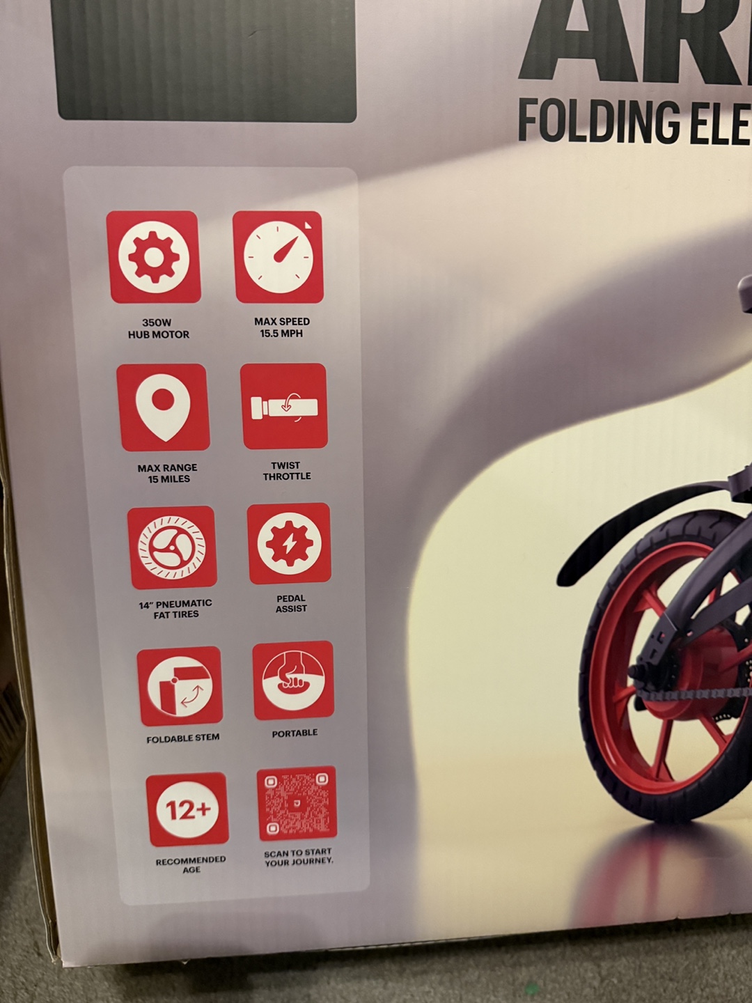 Jetson Arro Folding Electric Bike - Brand New in Box - photo 2