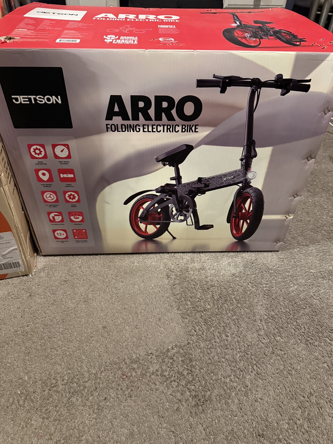 Jetson Arro Folding Electric Bike - Brand New in Box