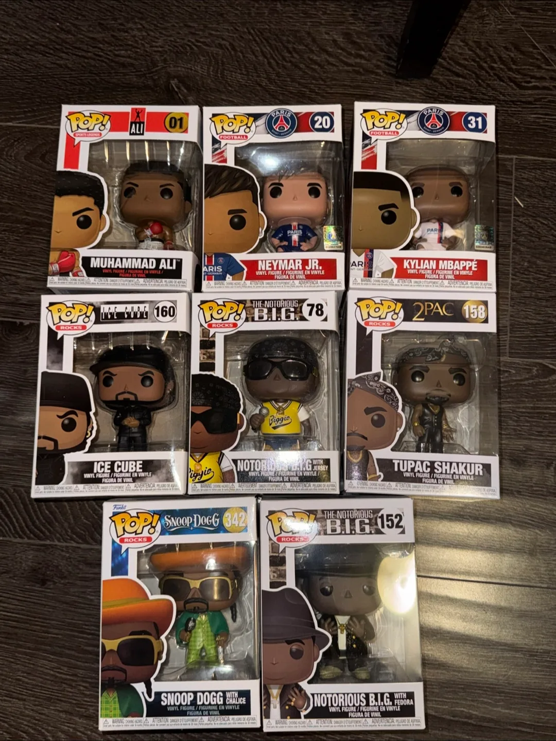 2Pac, Snoop, Ice cube, biggie Funko Pop thumbnail