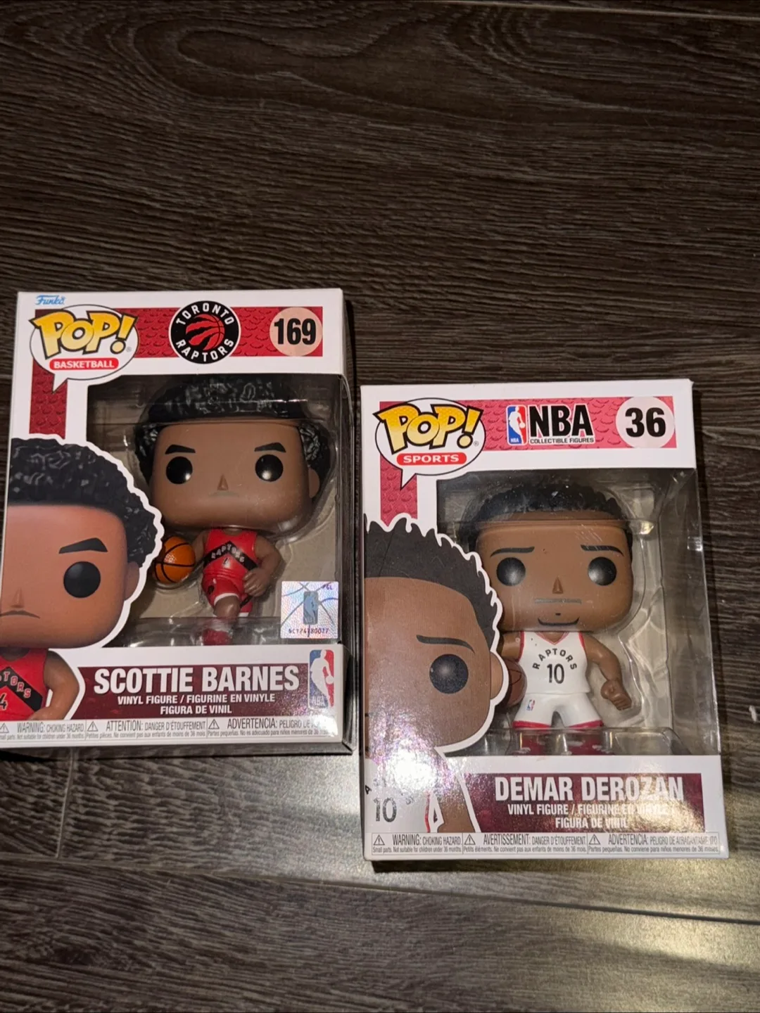 Scottie Barnes & DeMar DeRozan funko pop thumbnail