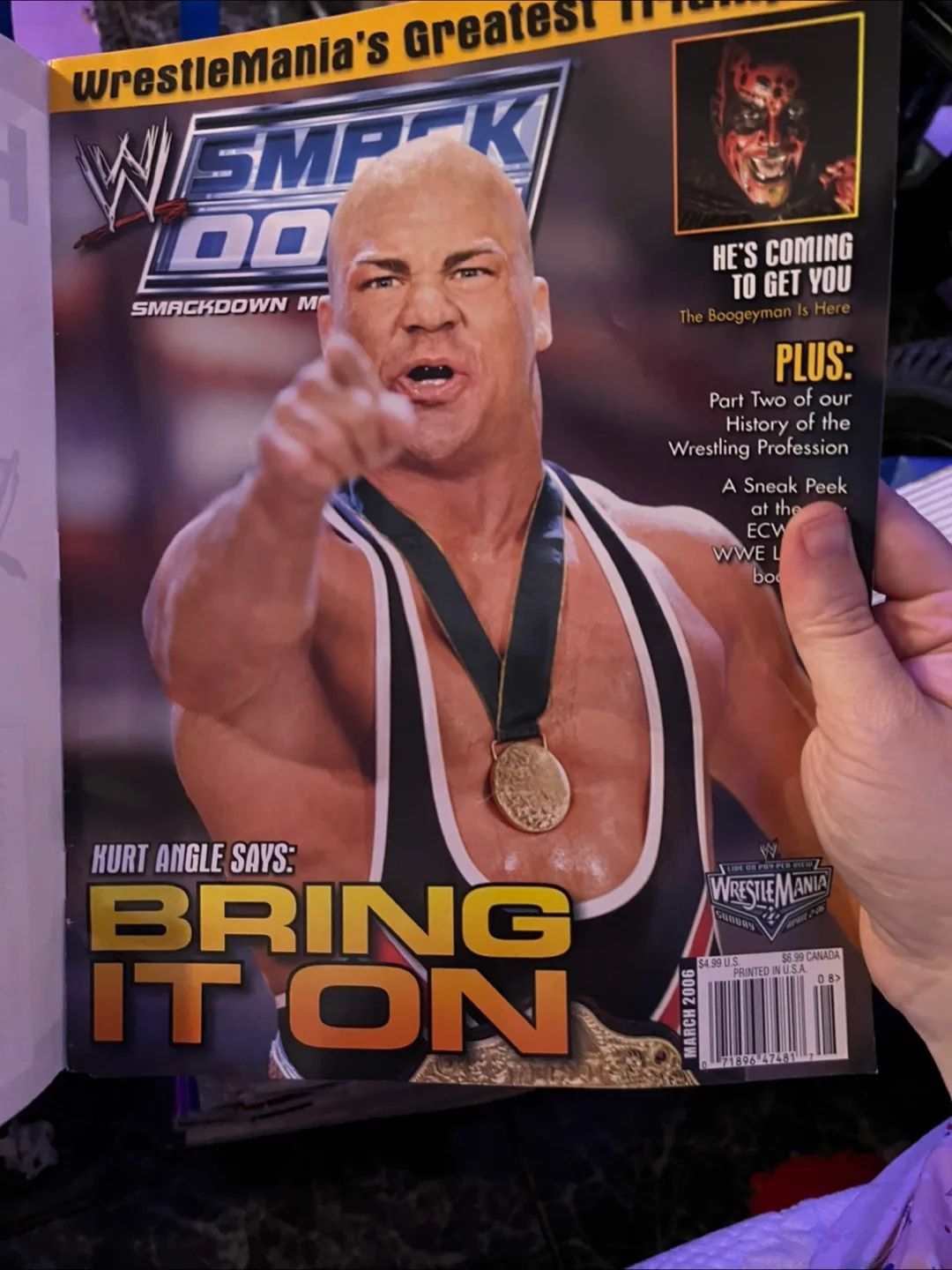 Lot of Vintage WWF/WWE Magazines thumbnail