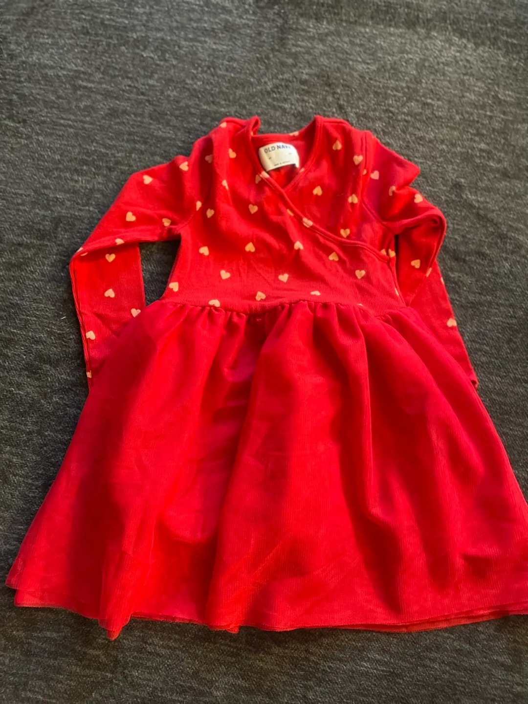 Old Navy Girls' Red Heart Dress Size 4T thumbnail
