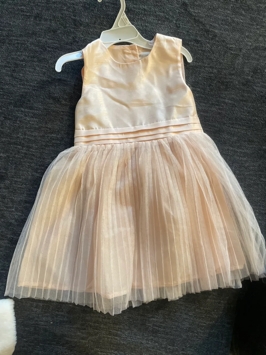 Adorable Baby Girl's Faux Fur Coat and Dress Set image indicator(2)