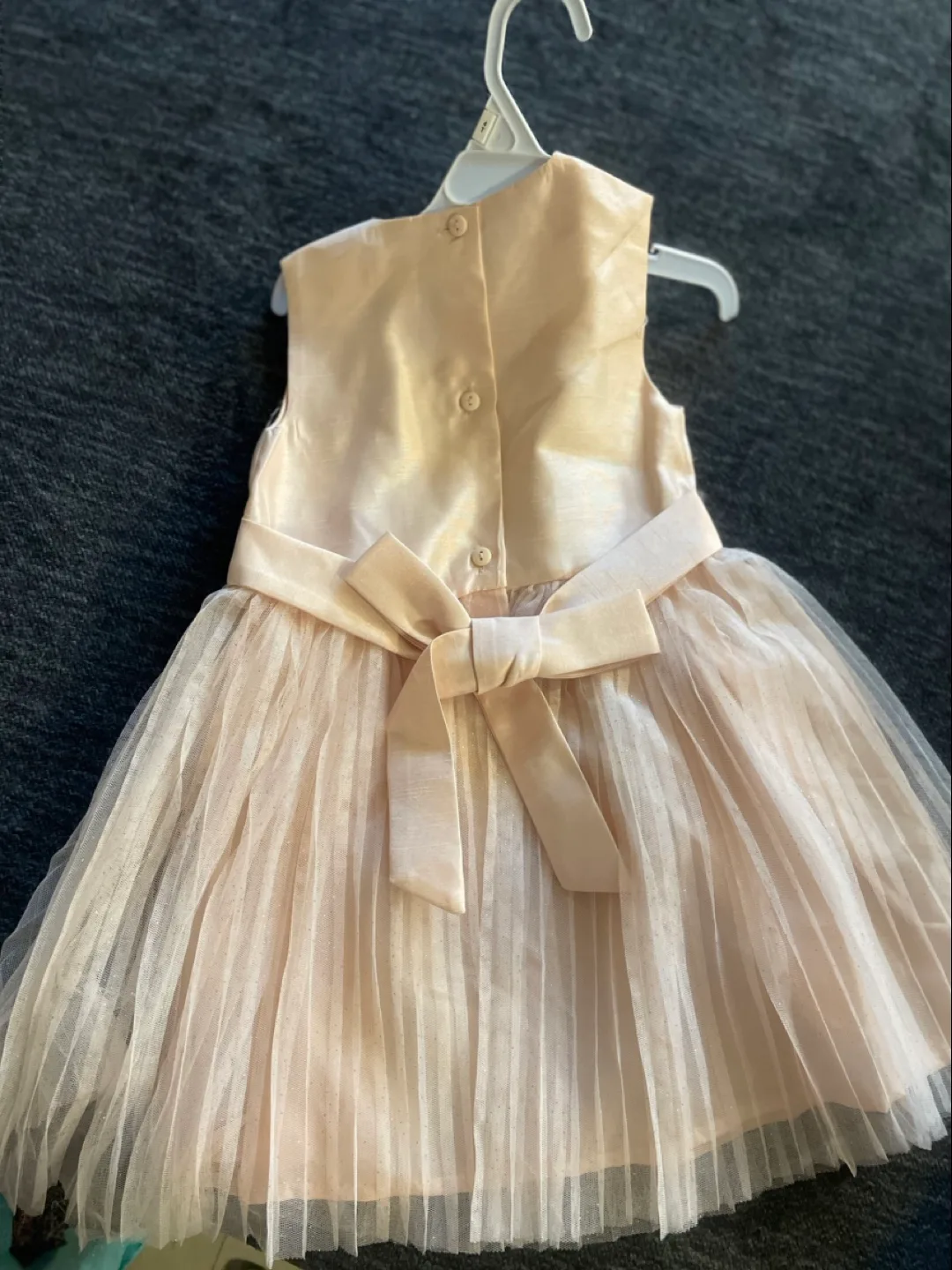 Adorable Baby Girl's Faux Fur Coat and Dress Set image indicator(3)