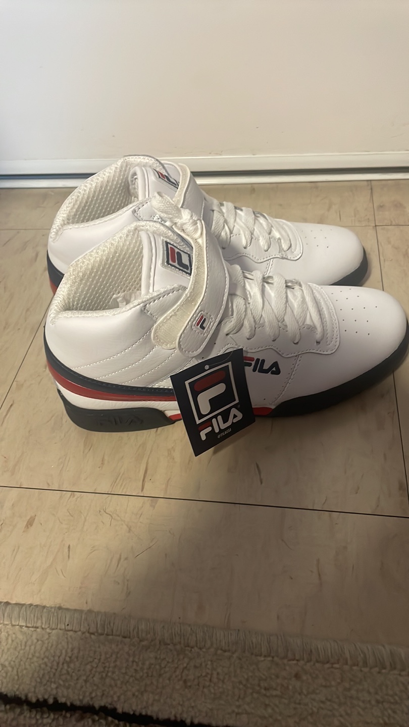 Fila Kids' White High-Top Sneakers 6.5 - photo 4